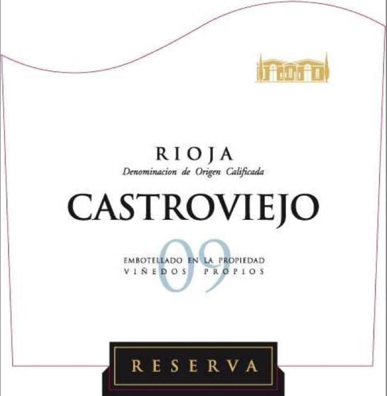 Bodegas Pastor Diaz Castroviejo Reserva 2009 Front Label