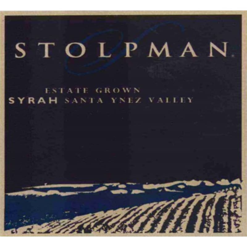 Stolpman Vineyards Estate Grown Syrah (torn label) 2004 Front Label