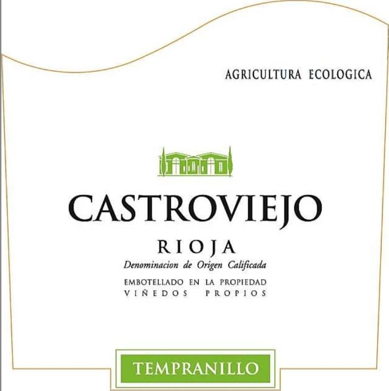 Bodegas Pastor Diaz Castroviejo Organic Tempranillo 2012 Front Label