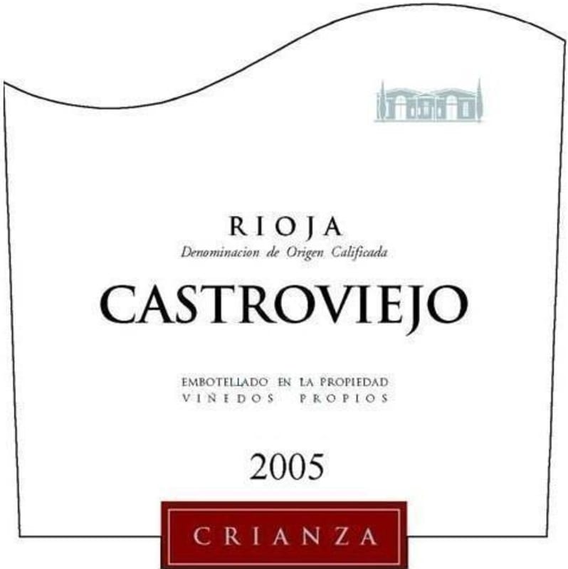 Bodegas Pastor Diaz Castroviejo Crianza 2005 Front Label