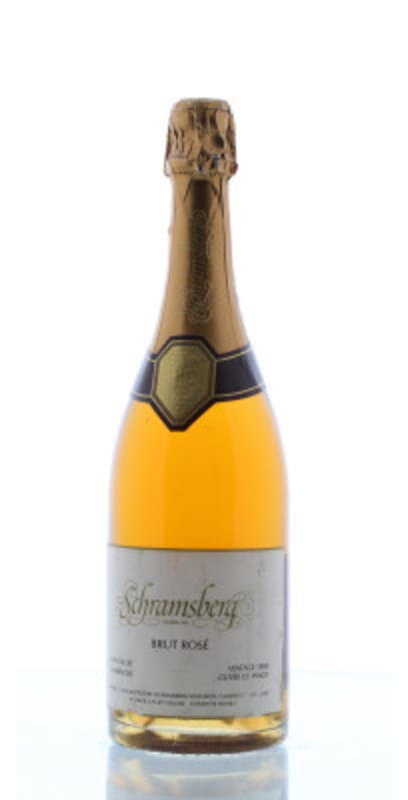 Schramsberg Brut Rose 1990 Front Bottle Shot