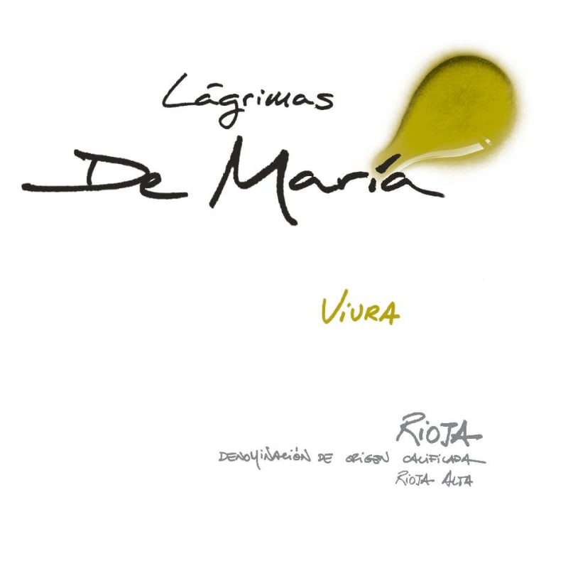 Bodegas Patricinio Lagrimas de Maria Viura 2012 Front Label