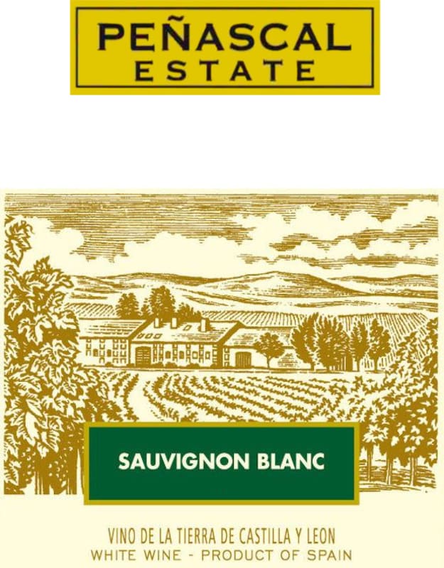 Bodegas Penascal Vino de la Tierra Sauvignon Blanc 2012 Front Label