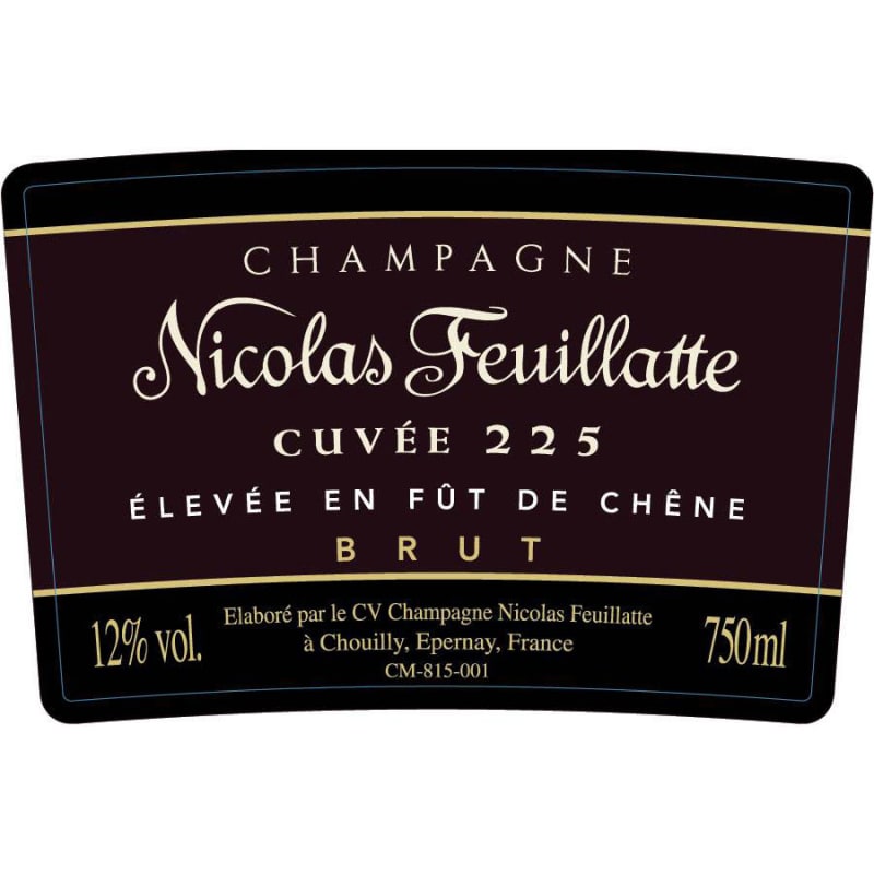 Nicolas Feuillatte Cuvee 225 1998 Front Label
