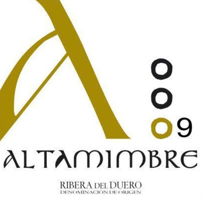 Bodegas Pingon Ribera del Duero Altamimbre 2009 Front Label