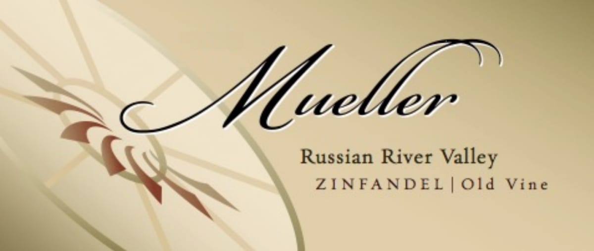 Mueller Old Vine Zinfandel 2013 Front Label