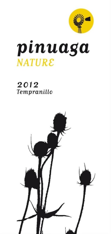 Bodegas Pinuaga Nature Vino de Tierra Tempranillo 2012 Front Label