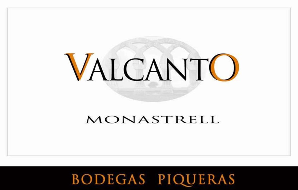 Bodegas Piqueras Valcanto Monastrell 2006 Front Label