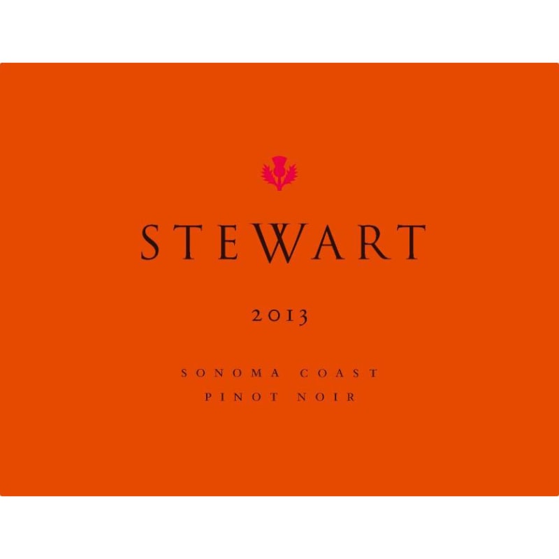Stewart Sonoma Coast Pinot Noir 2013 Front Label