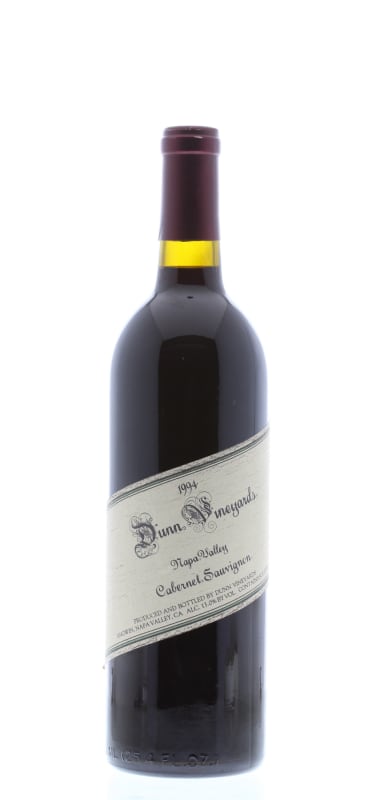 Dunn Napa Valley Cabernet Sauvignon 1994 Front Bottle Shot