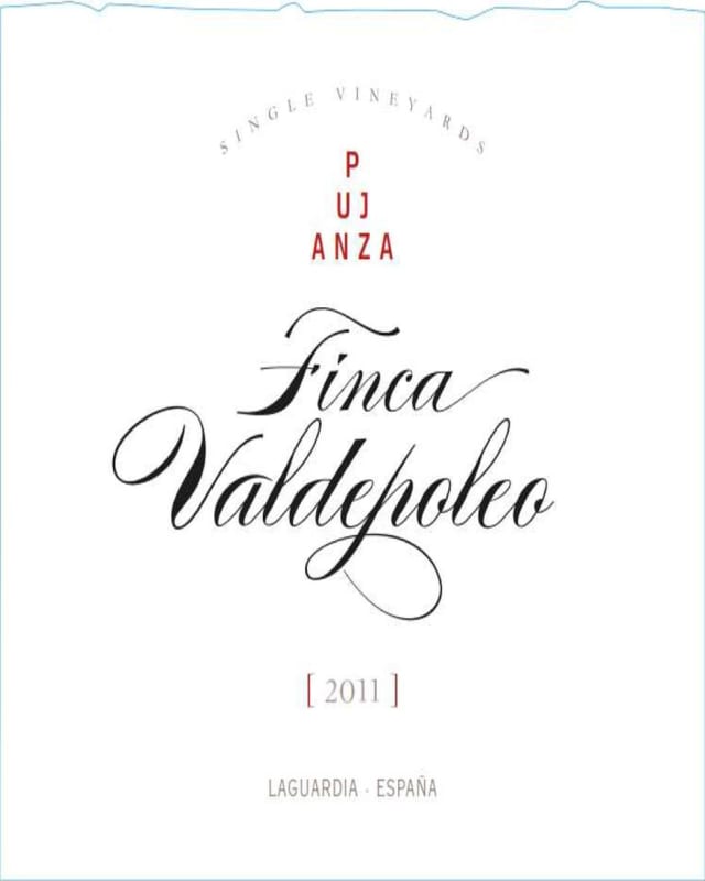 Bodegas Pujanza Finca Valdepoleo 2011 Front Label