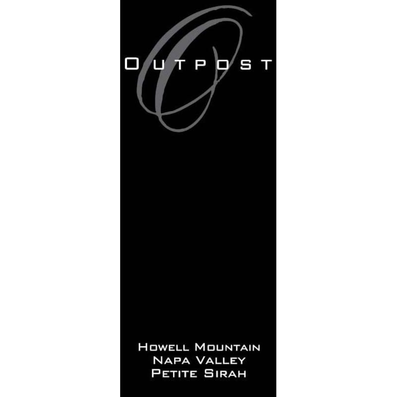 Outpost Howell Mountain Petite Sirah 2003 Front Label