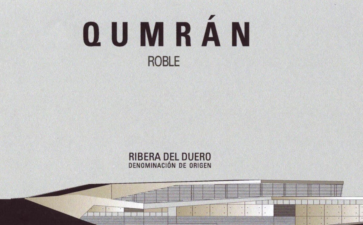 Bodegas Qumran Roble 2009 Front Label