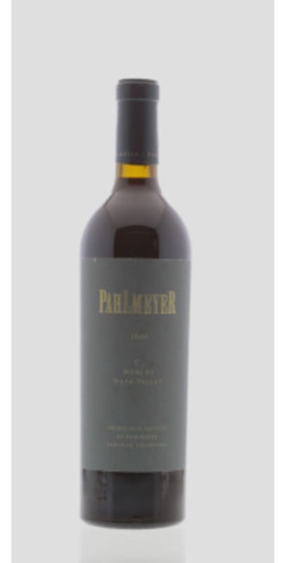 Pahlmeyer Merlot 2000 Front Bottle Shot