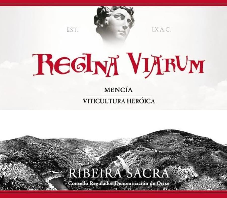 Bodegas Regina Viarum Mencia 2015 Front Label