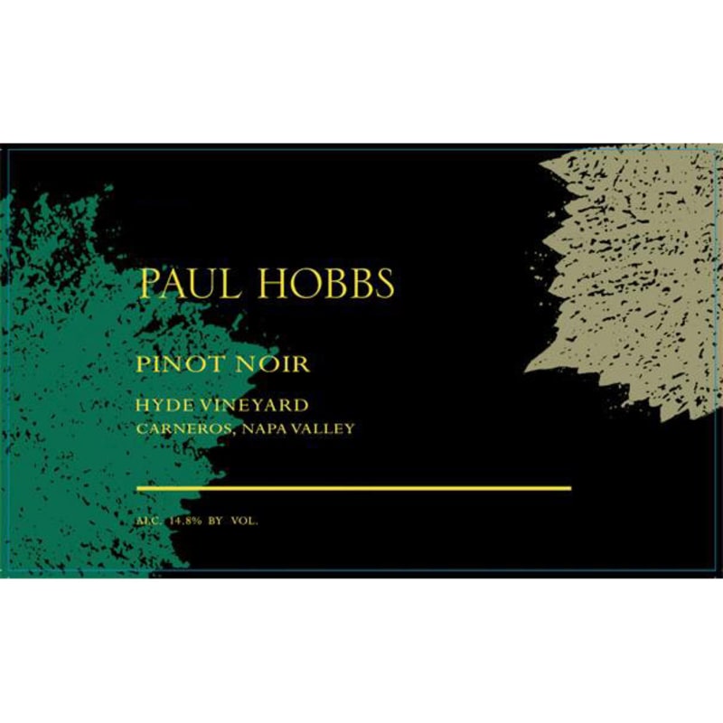 Paul Hobbs Carneros Hyde Vineyard Pinot Noir 1997 Front Label