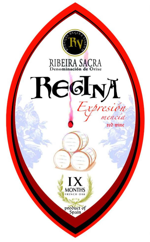 Bodegas Regina Viarum Regina Expresion 2012 Front Label