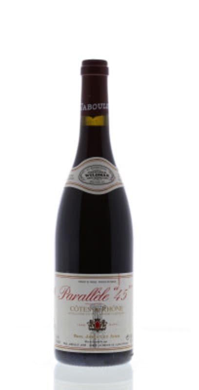 Jaboulet Cotes du Rhone Parallele 45 Rouge 2001 Front Bottle Shot