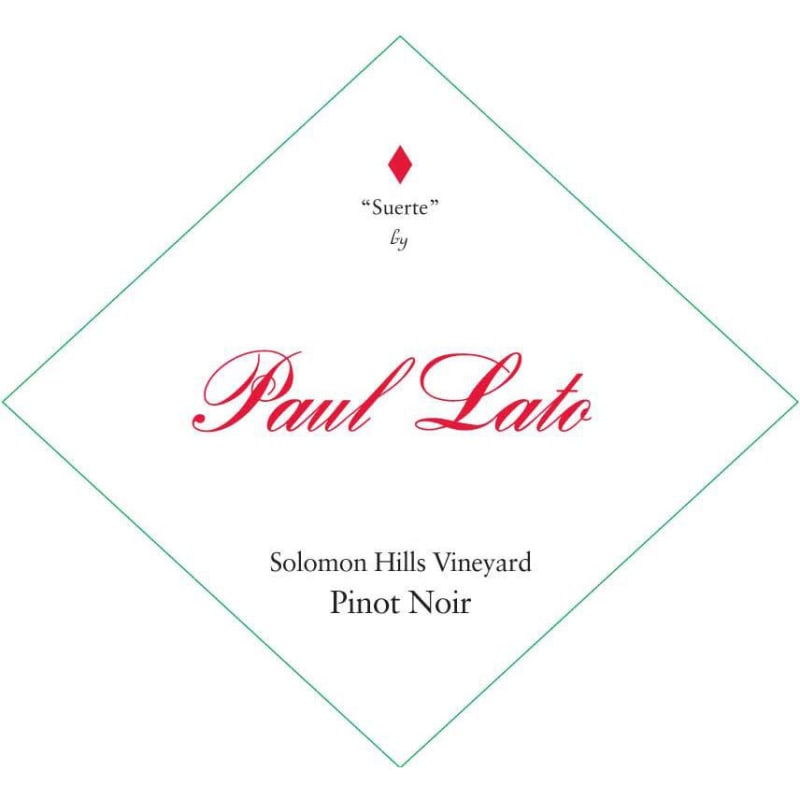 Paul Lato Suerte Solomon Hills Vineyard Pinot Noir (1.5 Liter Magnum) 2005 Front Label