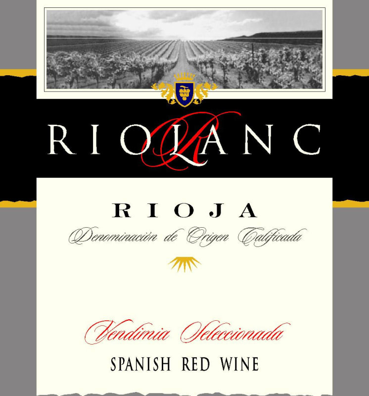 Bodegas Riolanc Vendimia Seleccionada 2009 Front Label