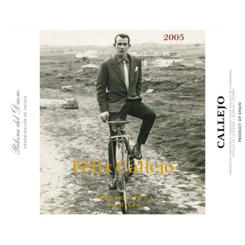 Felix Callejo Callejo Seleccion de Vinedos de la Familia 2005 Front Label
