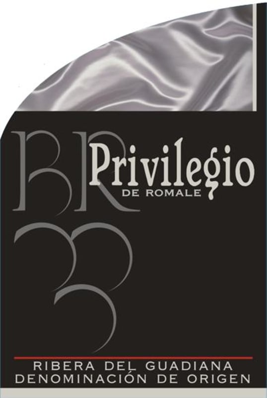 Bodegas Romale Privilegio de Romale Crianza 2000 Front Label