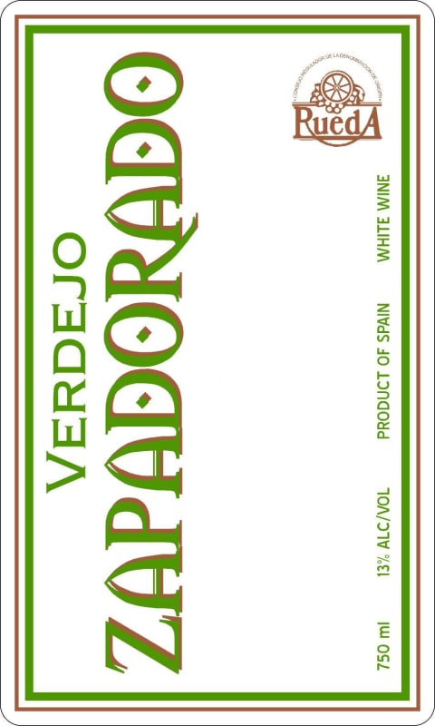 Bodegas Rueda Perez Zapadorado Verdejo 2007 Front Label