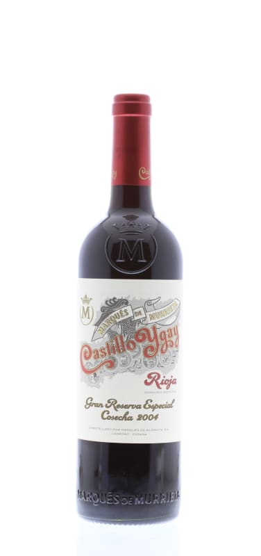 Marques de Murrieta Castillo Ygay Gran Reserva Especial 2004 Front Bottle Shot