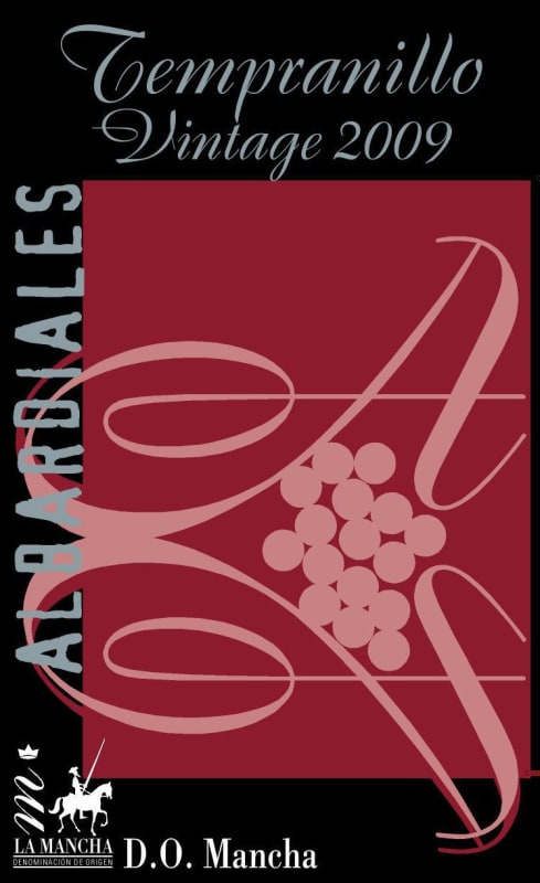 Bodegas San Antonio Abad Albardiales Tempranillo 2009 Front Label