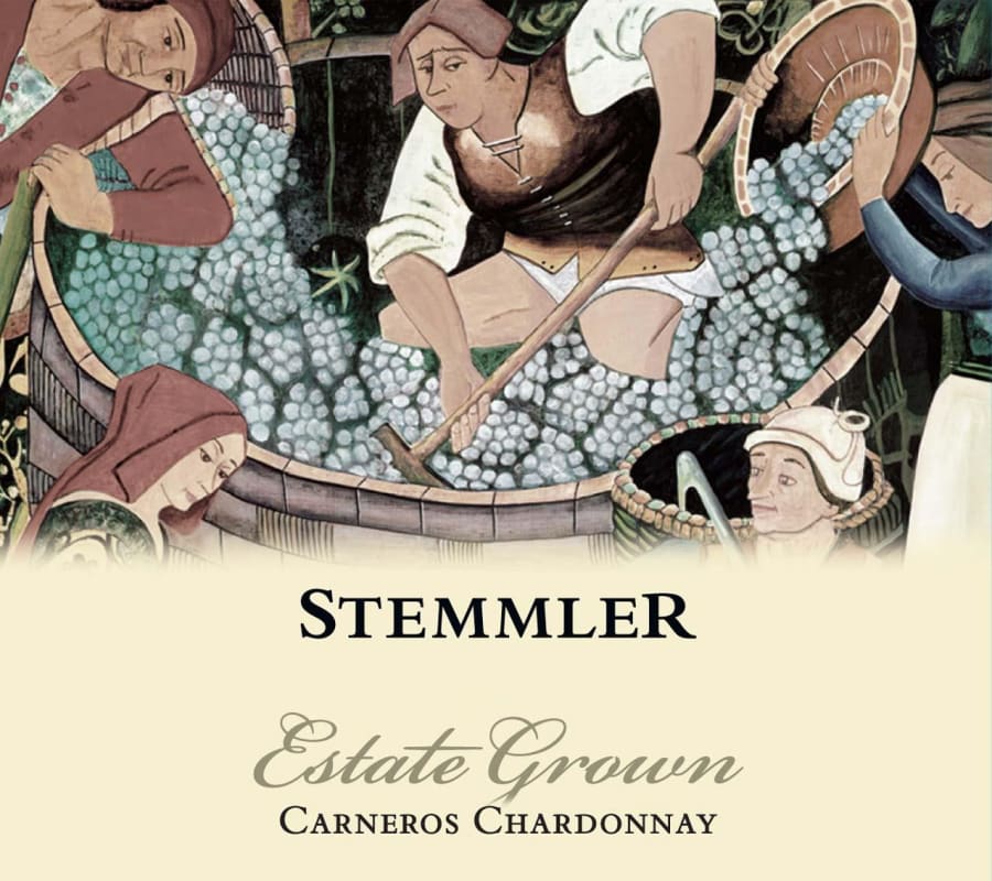 Robert Stemmler Estate Grown Chardonnay 2012 Front Label