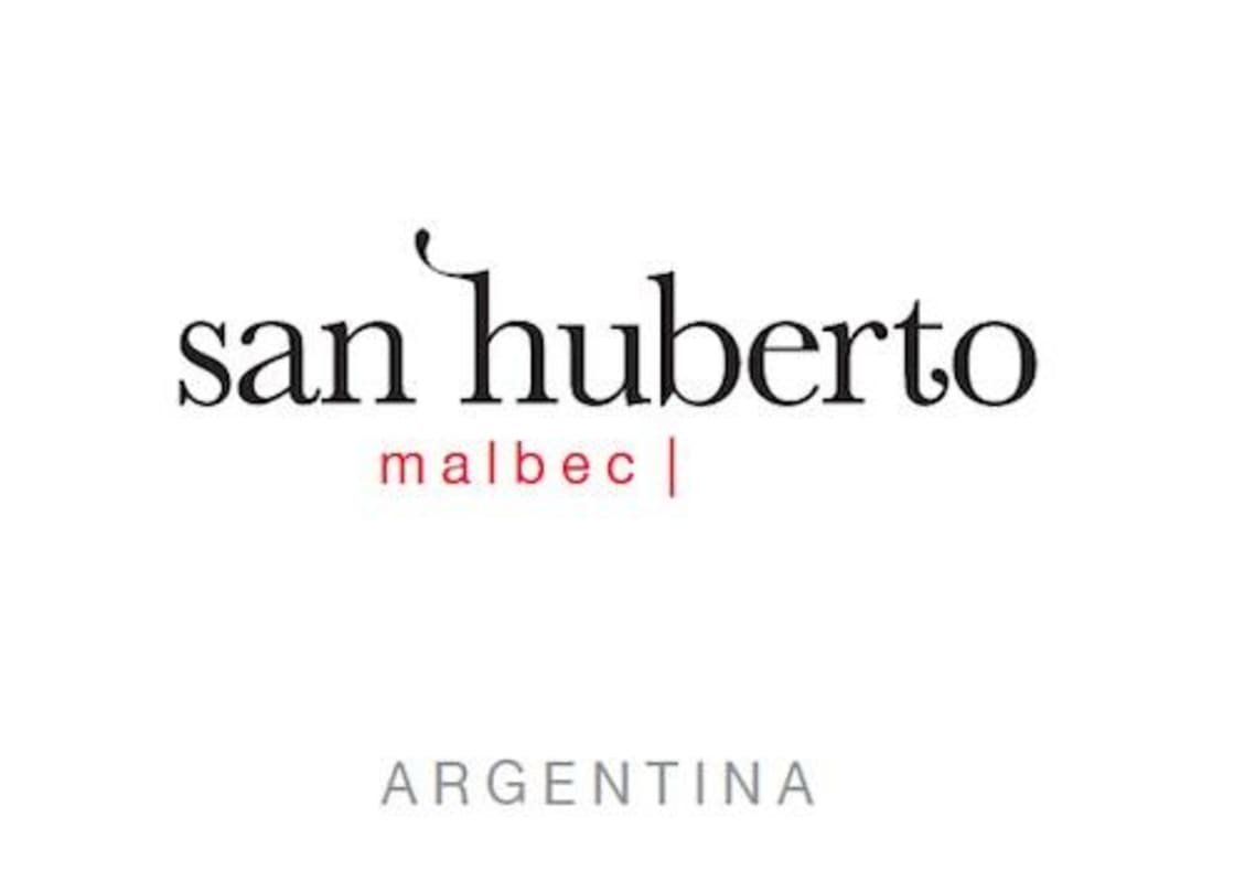 Bodegas San Huberto La Rioja Malbec 2014 Front Label