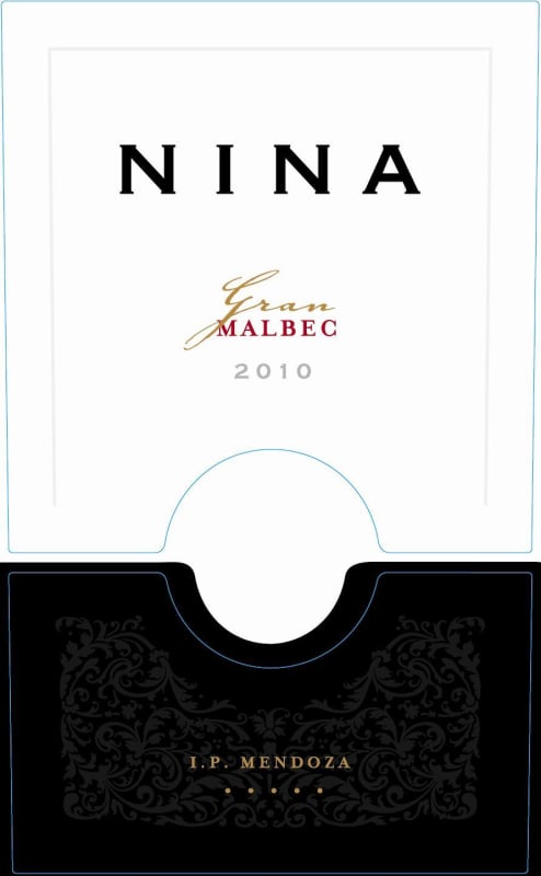 Bodegas San Huberto Nina Gran Malbec 2010 Front Label