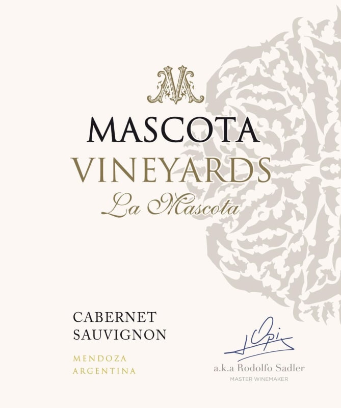 Bodegas Santa Ana La Mascota Vineyards Cabernet Sauvignon 2014 Front Label