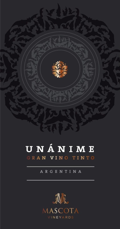 Bodegas Santa Ana Unanime Gran vino Tinto 2011 Front Label