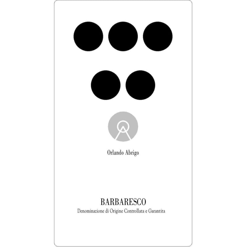 Orlando Abrigo Rocche Meruzzano Barbaresco 2007 Front Label