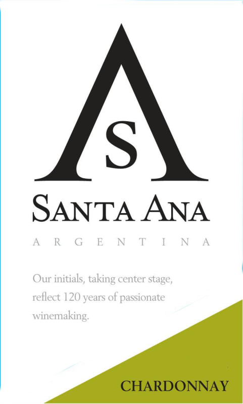 Bodegas Santa Ana Chardonnay 2014 Front Label