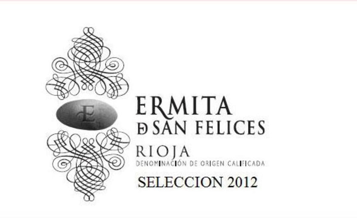 Bodegas Santalba Ermita de San Felices Seleccion 2012 Front Label
