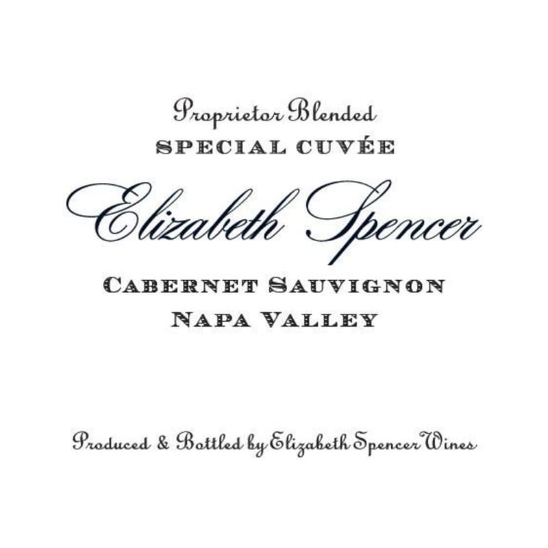 Elizabeth Spencer Special Cuvee Cabernet Sauvignon 2001 Front Label