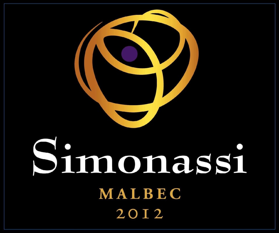 Bodegas Simonassi Lyon Simonassi Malbec 2012 Front Label