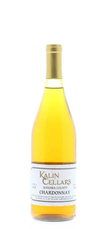 Kalin Cuvee LV Chardonnay 1993 Front Bottle Shot