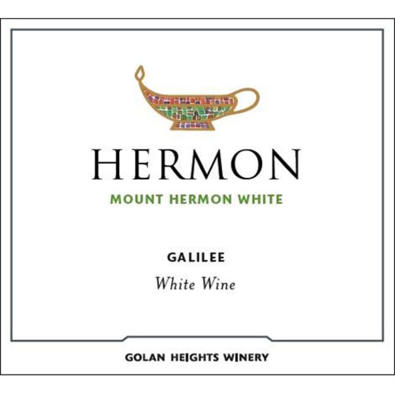 Yarden Mount Hermon White (OK Kosher) 2015 Front Label