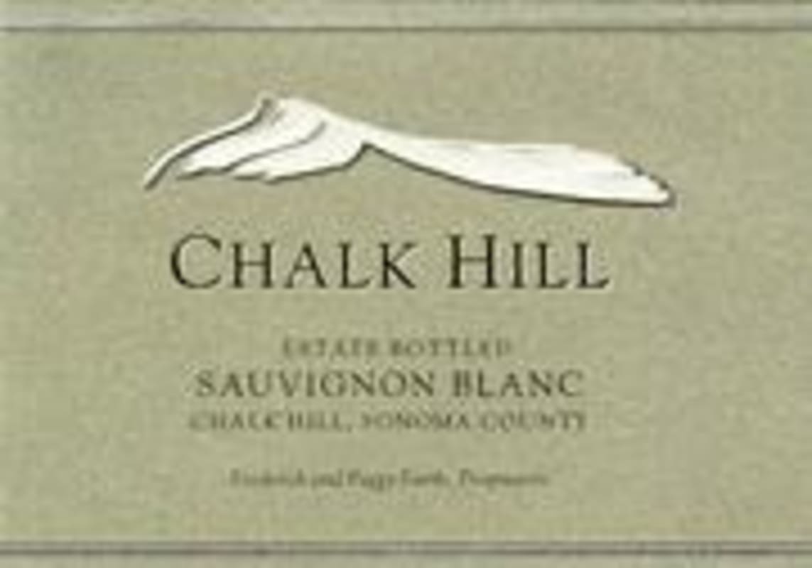 Chalk Hill Sauvignon Blanc 1996 Front Label