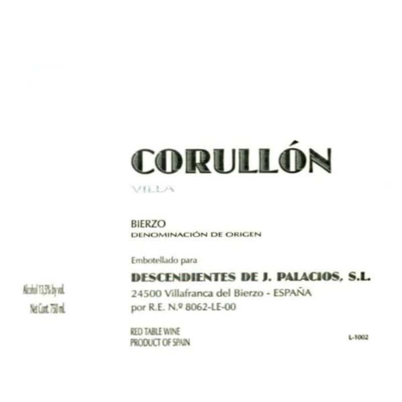 Descendientes de Jose Palacios Corullon 1999 Front Label