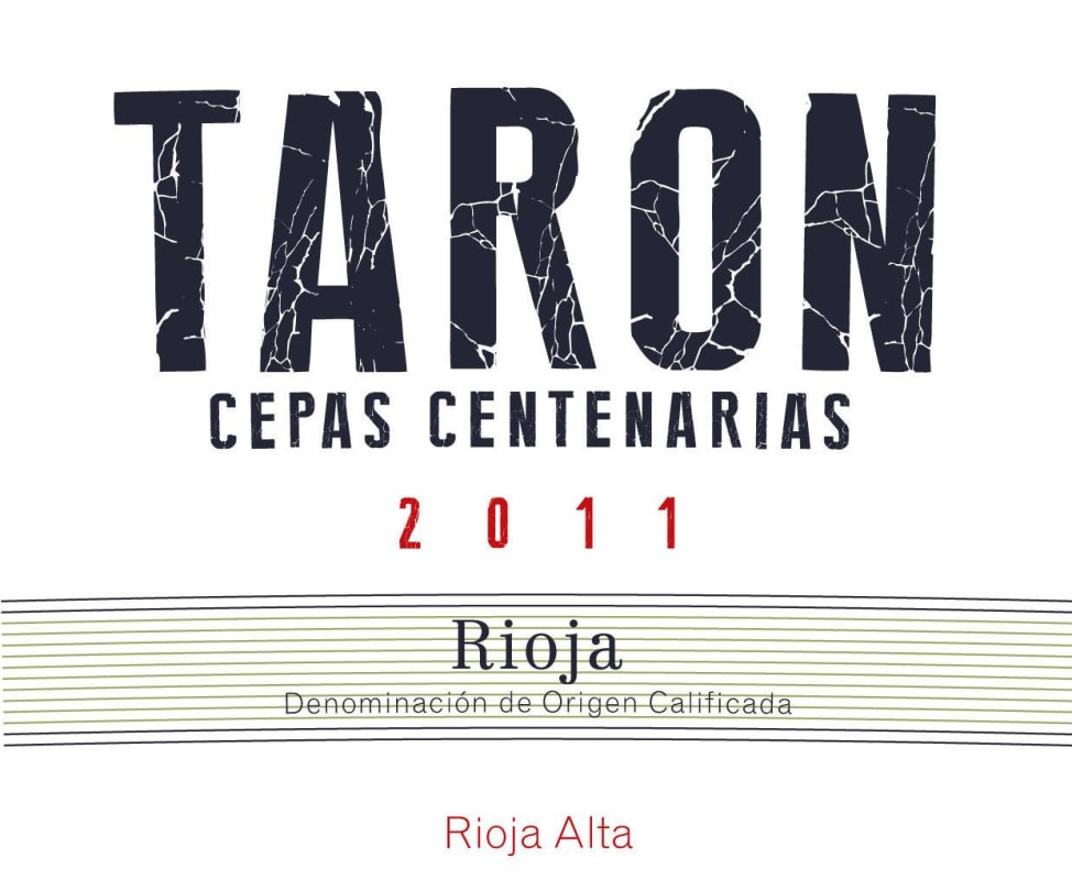 Bodegas Taron Cepas Centenarias 2011 Front Label