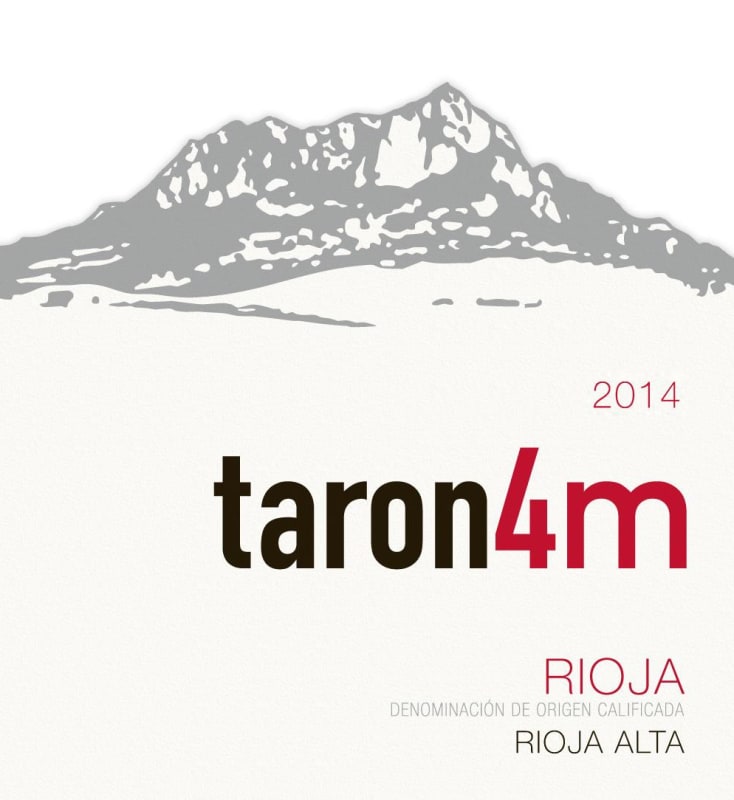 Bodegas Taron 4m 2014 Front Label
