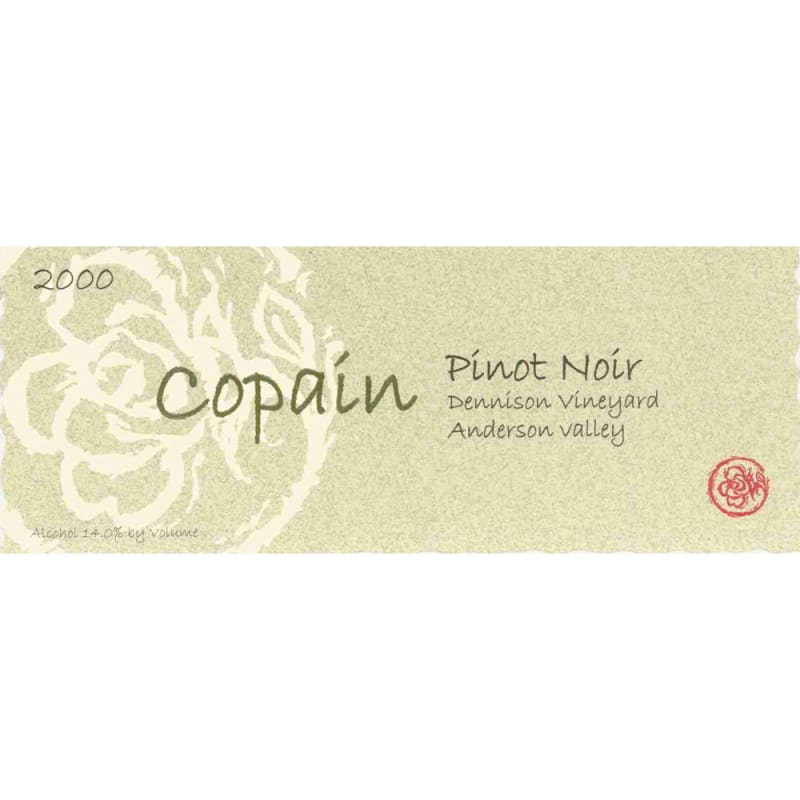 Copain Dennison Vineyard Pinot Noir 2000 Front Label