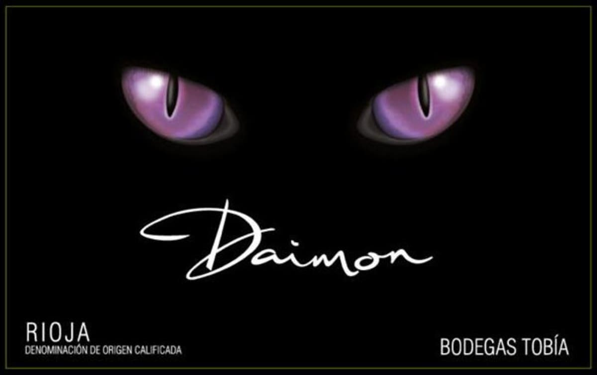 Bodegas Tobia Daimon Tinto 2012 Front Label