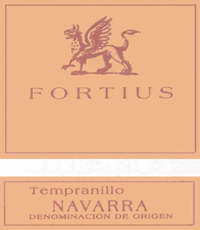 Bodegas Valcarlos Fortius Tempranillo 2012 Front Label