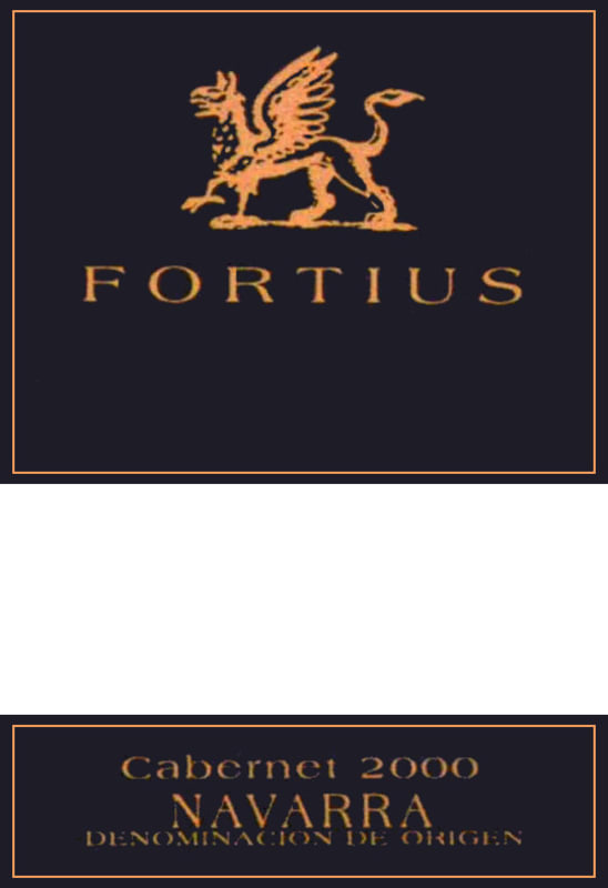 Bodegas Valcarlos Fortius Reserva 2000 Front Label