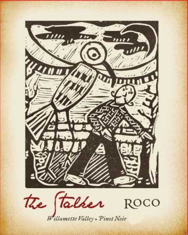 ROCO The Stalker Pinot Noir 2012 Front Label